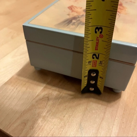 In The Orchard Girl Musical Trinket Box Mozart Lullaby Victorian 1991 Hamilton - Picture 14 of 14